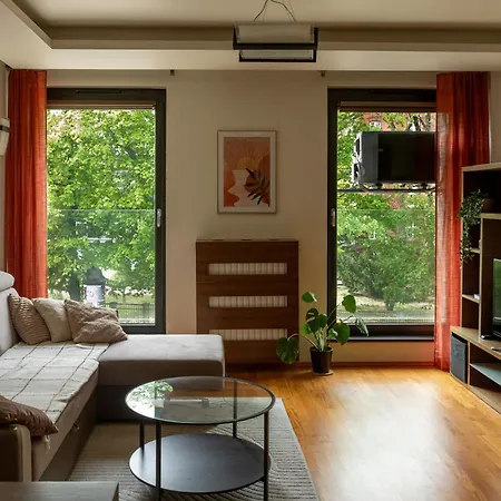 Apartment Glowny - Parking, Workspace - By Rentujemy
